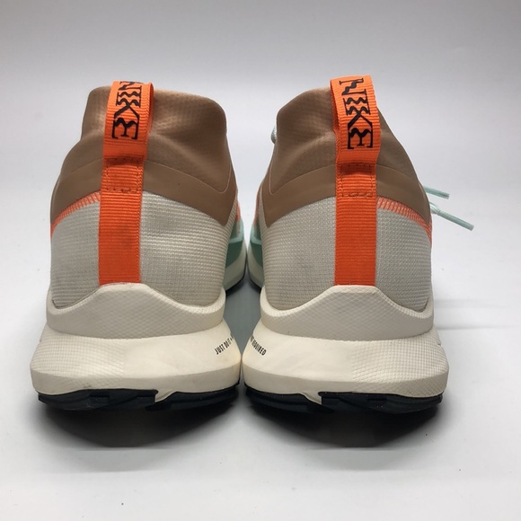 Mens Nike React Pegasus Trail 4 TX White/Brown/Blue FN8886-181 USED Size 9.5 - Picture 4 of 10